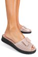 Papuci roz piele naturala 3pc21