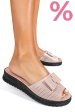 Papuci roz piele naturala 3pc21