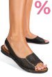 Sandale negre piele naturala 1pc414