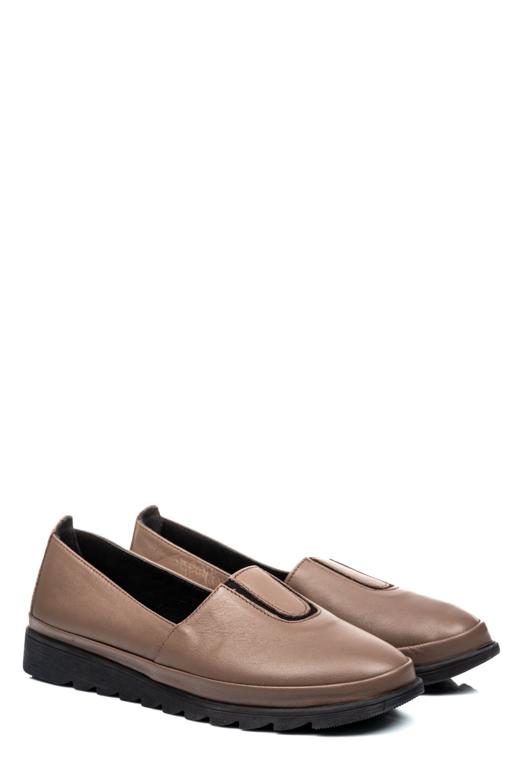 ESPADRILE TAUPE PIELE NATURALA RPC02