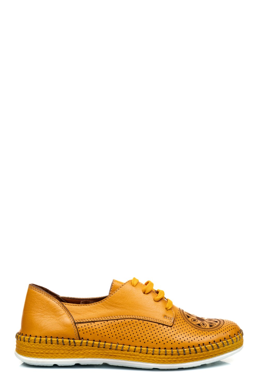 PANTOFI GALBENI PIELE NATURALA 1PC30