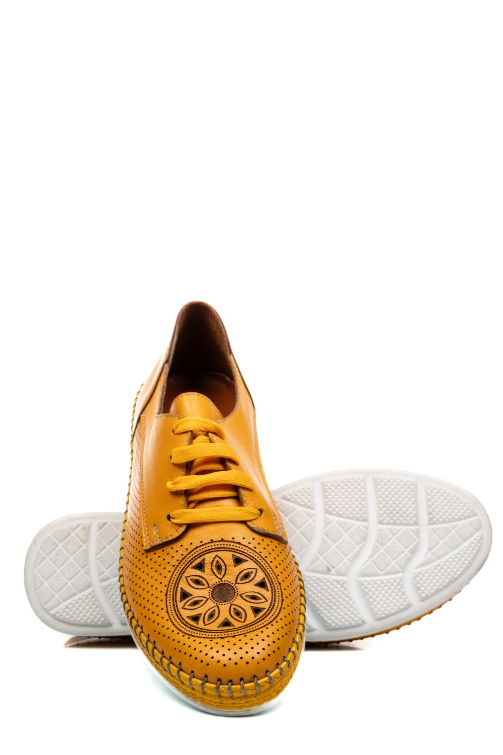 PANTOFI GALBENI PIELE NATURALA 1PC30