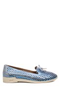 ESPADRILE BLEU ALB PIELE NATURALA 7PC2101