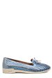 Espadrile bleu alb piele naturala 7pc2101