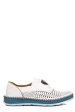 Espadrile albe piele naturala 1pc313