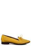 ESPADRILE GALBENE PIELE NATURALA 7PC2101