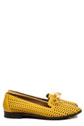ESPADRILE GALBENE PIELE NATURALA 7PC2101