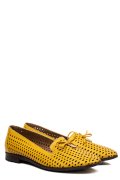 ESPADRILE GALBENE PIELE NATURALA 7PC2101