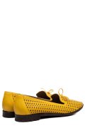 ESPADRILE GALBENE PIELE NATURALA 7PC2101