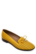 ESPADRILE GALBENE PIELE NATURALA 7PC2101