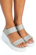 SANDALE GREY PIELE NATURALA TSP6024