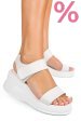 Sandale white piele naturala tsp6024