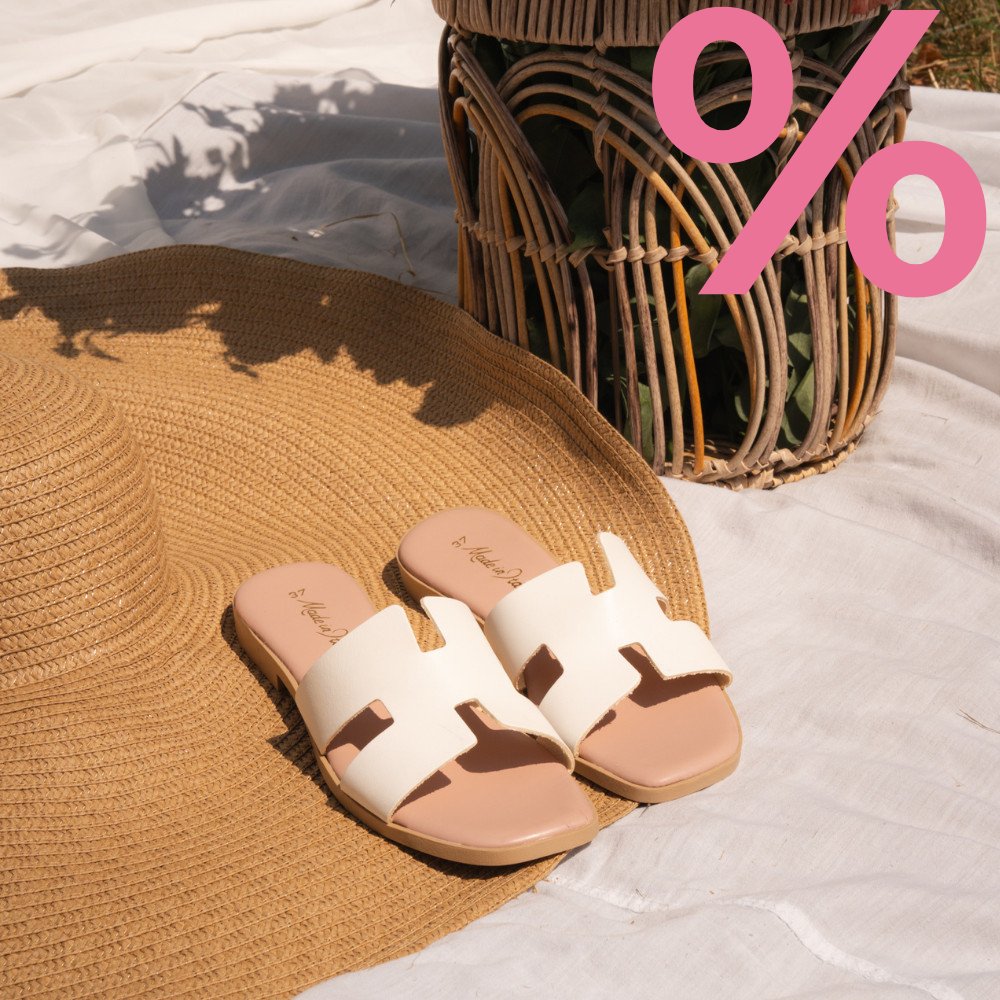 PAPUCI WHITE PIELE NATURALA HSP100TJ