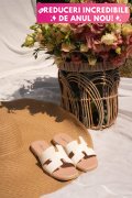 PAPUCI WHITE PIELE NATURALA HSP100TJ
