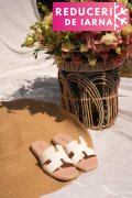 PAPUCI WHITE PIELE NATURALA HSP100TJ