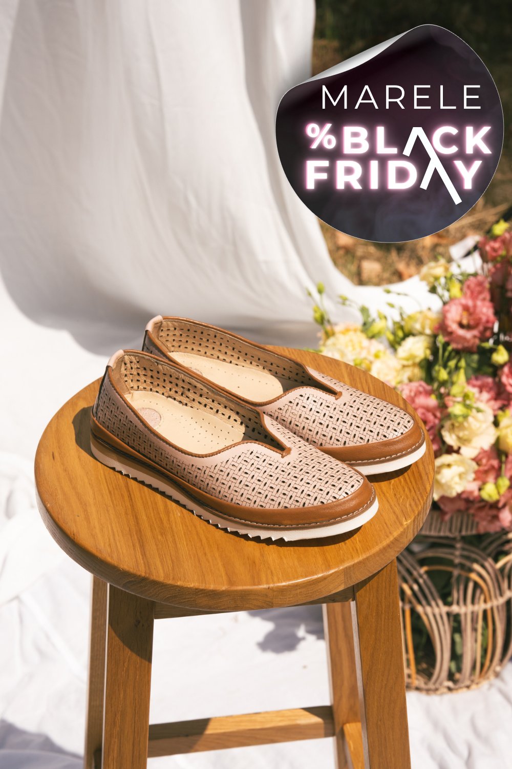 MOCASINI MOV PIELE NATURALA 1PC26