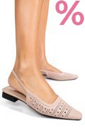 SANDALE ROZ PIELE NATURALA SSPN4010