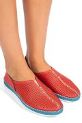 PANTOFI ROSII PIELE NATURALA 1PC332