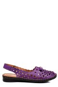 SANDALE MOV PIELE NATURALA 1PC946