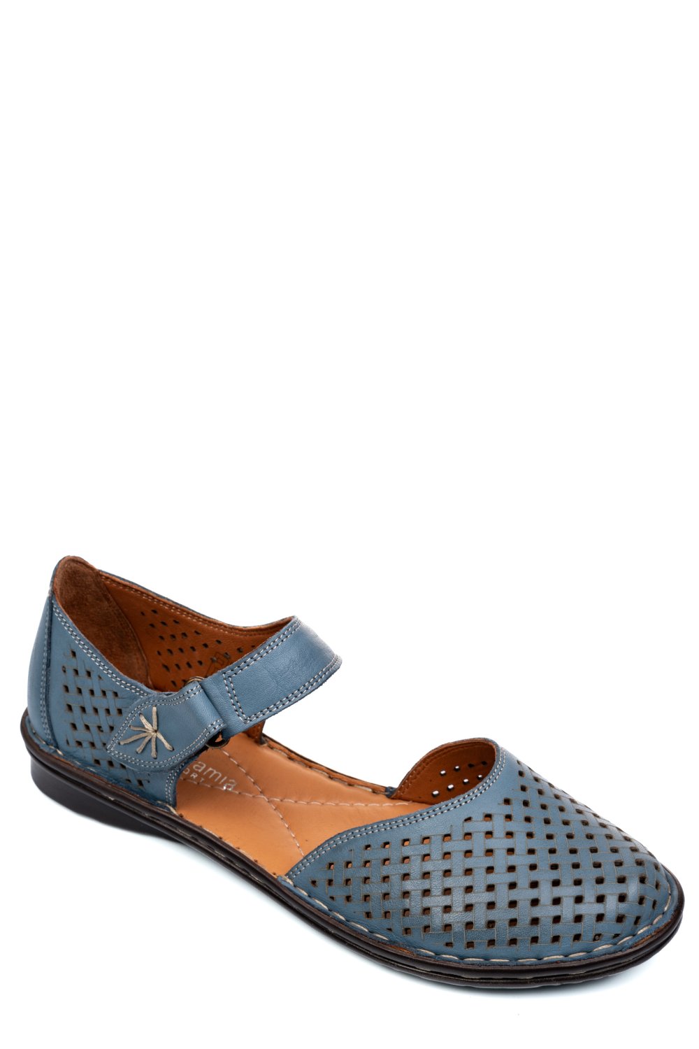 SANDALE ALBASTRE PIELE NATURALA 1PC518