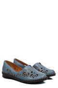 ESPADRILE ALBASTRE PIELE NATURALA 1PC403
