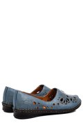 ESPADRILE ALBASTRE PIELE NATURALA 1PC403