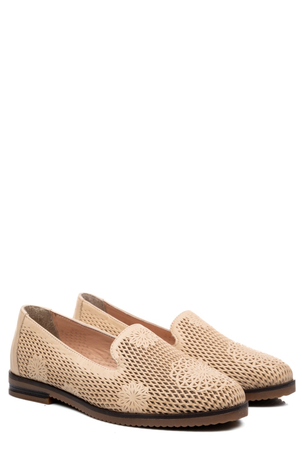 ESPADRILE BEJ PIELE NATURALA 3PC50