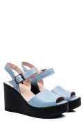 SANDALE ALBASTRE PIELE NATURALA 9PC00
