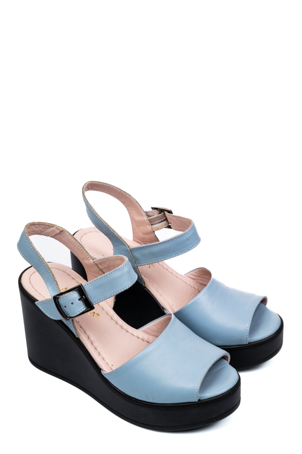 SANDALE ALBASTRE PIELE NATURALA 9PC00