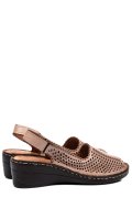 SANDALE ROZ PIELE NATURALA 4PC345
