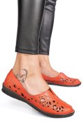 BALERINI PORTOCALII PIELE NATURALA 1PC405