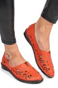 BALERINI PORTOCALII PIELE NATURALA 1PC405
