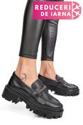 MOCASINI NEGRI PIELE NATURALA IPCBM023B