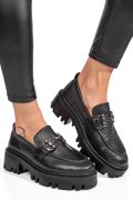 MOCASINI NEGRI PIELE NATURALA IPCBM019B