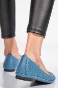 BALERINI ALBASTRI PIELE NATURALA 0PC6AKA