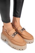 MOCASINI NUDE PIELE NATURALA IPCBM002B