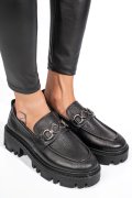 MOCASINI NEGRI PIELE NATURALA IPCBM008B