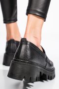 MOCASINI NEGRI PIELE NATURALA IPCBM025B