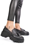 MOCASINI NEGRI PIELE NATURALA IPCBM025B-P