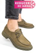 MOCASINI KHAKI PIELE NATURALA NABUK 4S77247