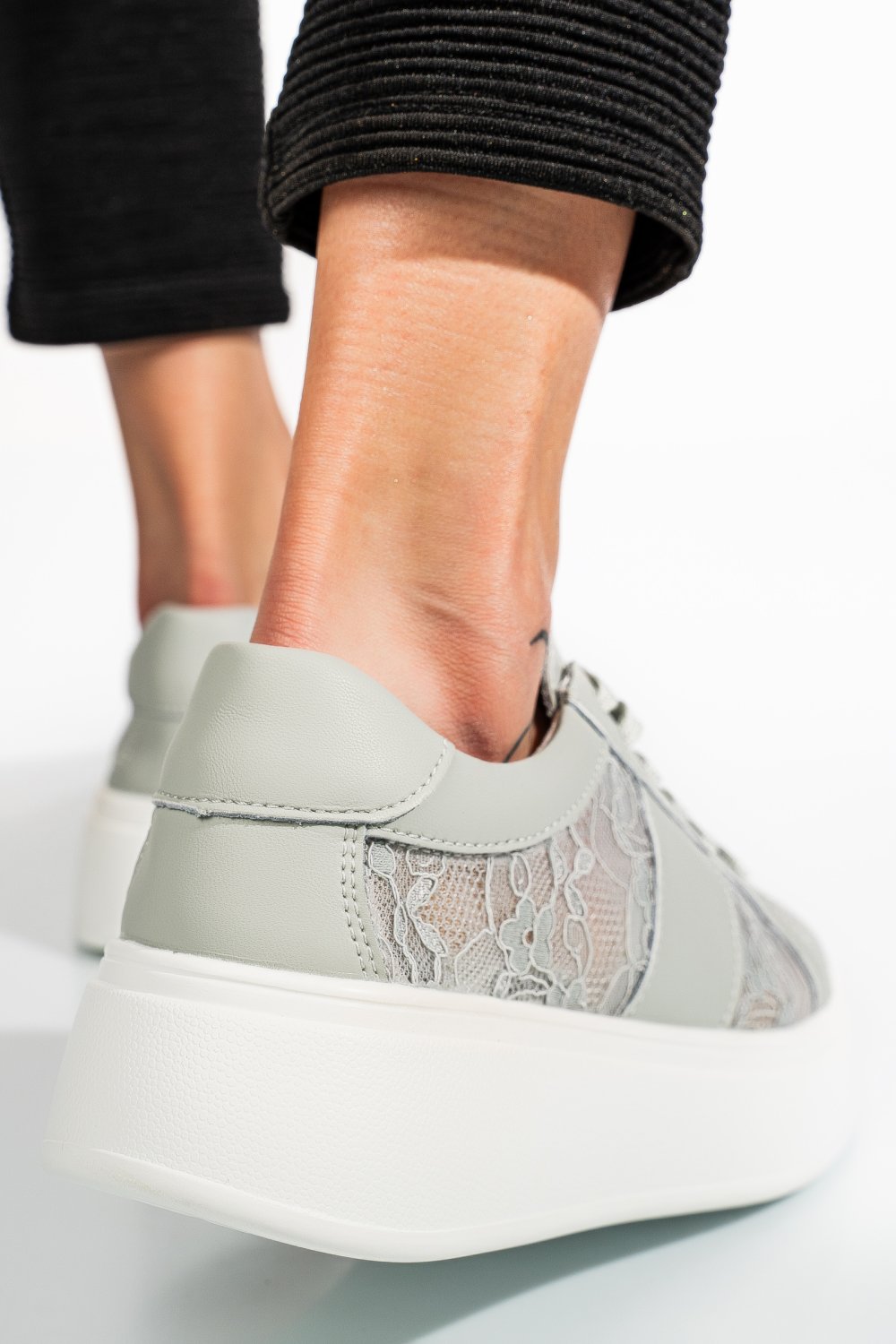 PANTOFI SPORT GREY PIELE NATURALA FSP001-848