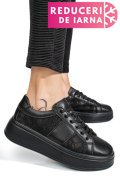 PANTOFI SPORT BLACK PIELE NATURALA FSP001-848