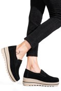 MOCASINI NEGRI PIELE NATURALA INTOARSA MSPM222