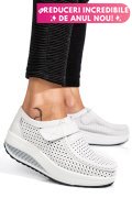 MOCASINI WHITE PIELE NATURALA PSPL-2075