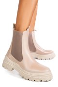 GHETE BEJ PIELE NATURALA 52132506