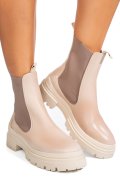 GHETE BEJ PIELE NATURALA 52132506