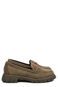 MOCASINI KHAKI PIELE NATURALA NABUK 4S77258