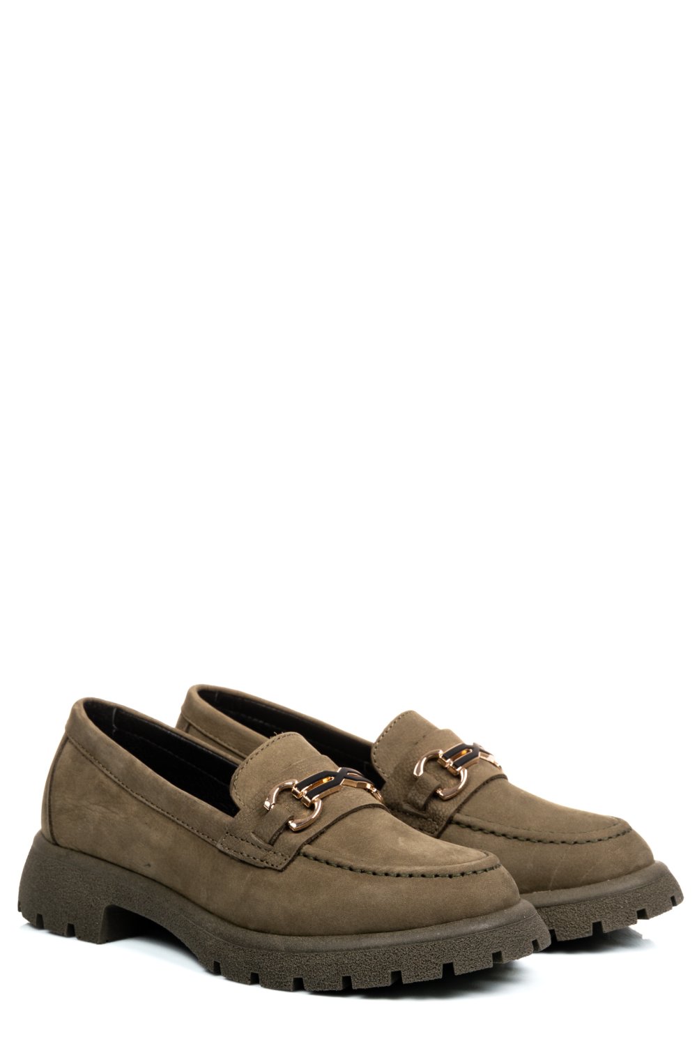 MOCASINI KHAKI PIELE NATURALA NABUK 4S77258