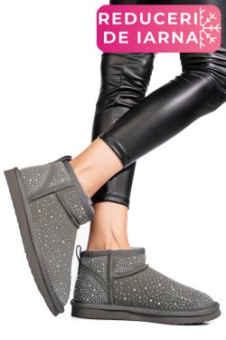 CIZME GRI PIELE NATURALA 0S77954