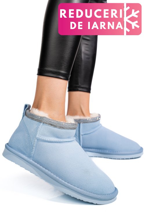 Cizme albastre piele naturala 0s77957